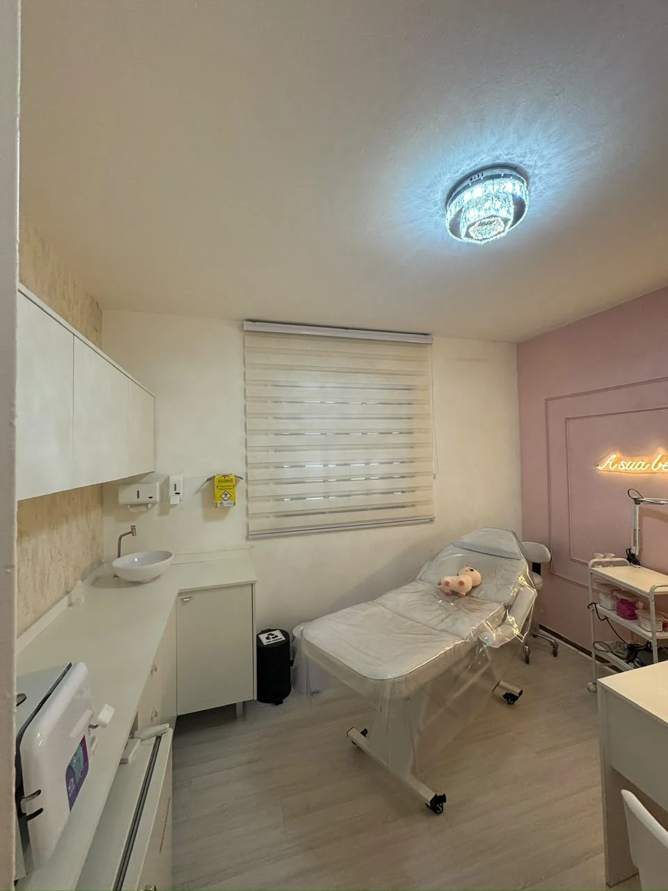 Sala de estética da clínica