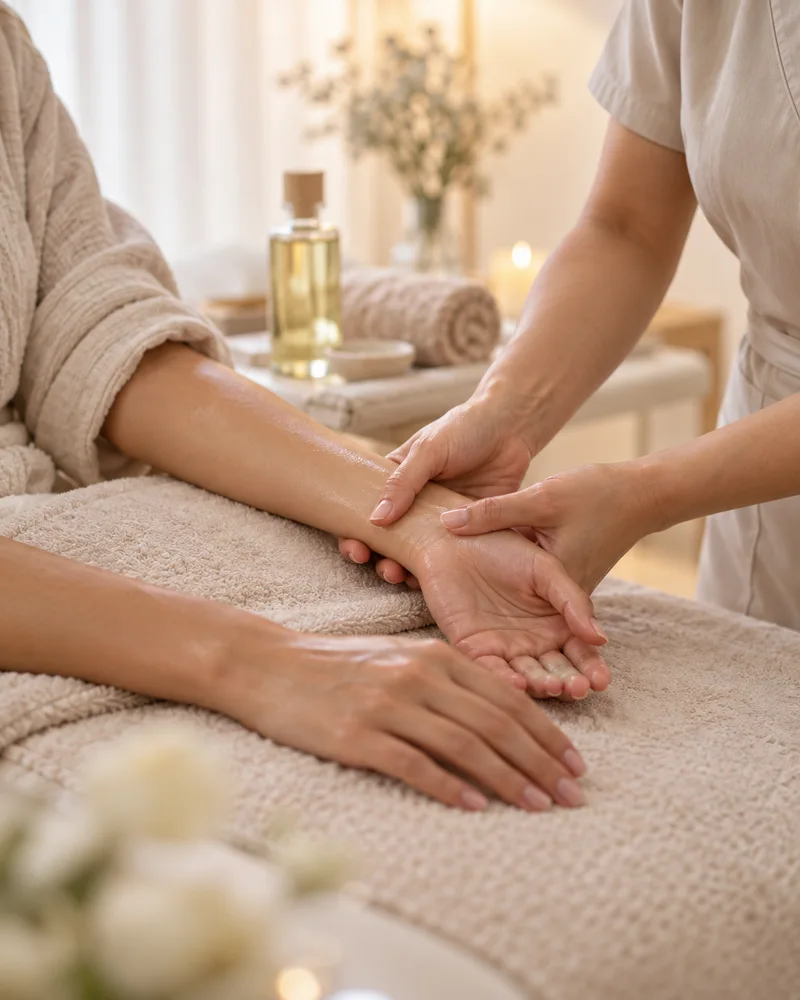 Imagem ilustrativa: Massagem relaxante